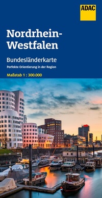 Abbildung von: ADAC Bundesländerkarte Deutschland 06 Nordrhein-Westfalen 1:300.000 - ADAC Kartografie ein Imprint von MAIRDUMONT