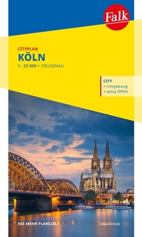 Abbildung von: Falk Cityplan Köln 1:23.000 - Falk ein Imprint von MAIRDUMONT