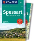 Cover: KOMPASS Wanderf&uuml;hrer Spessart, 65 Touren mit Extra-Tourenkarte - KOMPASS-Karten