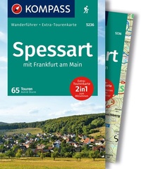 Abbildung von: KOMPASS Wanderführer Spessart, 65 Touren mit Extra-Tourenkarte - KOMPASS-Karten