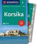 Cover: KOMPASS Wanderf&uuml;hrer Korsika, 80 Touren mit Extra-Tourenkarte - KOMPASS-Karten