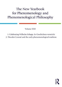 Abbildung von: The New Yearbook for Phenomenology and Phenomenological Philosophy - Routledge