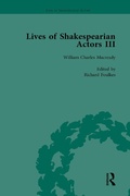 Cover: Lives of Shakespearian Actors, Part III, Volume 3 - Routledge