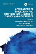 Cover: Applications of Blockchain and Artificial Intelligence in Finance and Governance - CRC Press
