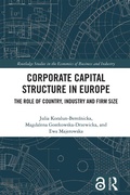 Bild: Corporate Capital Structure in Europe - Routledge