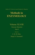 Cover: Enzyme Structure, Part F: Volume 48 - Academic Press