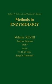 Enlarge image Cover: Enzyme Structure, Part F: Volume 48 - Academic Press