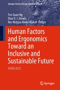 Cover: Human Factors and Ergonomics Toward an Inclusive and Sustainable Future - Springer
