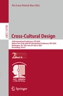 Cover: Cross-Cultural Design - Springer