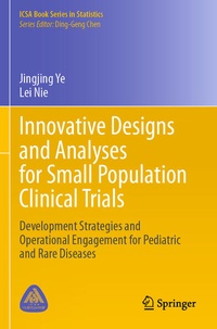 Enlarge image Cover: Innovative Designs and Analyses for Small Population Clinical Trials - Springer