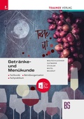 Cover: Getr&auml;nke- und Men&uuml;kunde, Fachkunde, Betriebsorganisation, Fachpraktikum + TRAUNER-DigiBox - Trauner Verlag