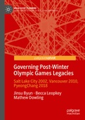 Cover: Governing Post-Winter Olympic Games Legacies - Palgrave Macmillan