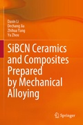 Cover: SiBCN Ceramics and Composites Prepared by Mechanical Alloying - Springer