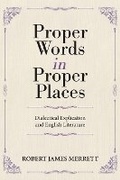 Cover: Proper Words in Proper Places - FriesenPress