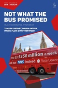 Cover: Not What The Bus Promised - Hart Publishing