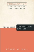 Cover: Preaching the Pastoral Epistles - Cascade Books