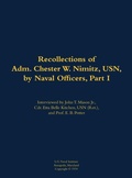Cover: The Recollections of Adm. Chester W. Nimitz, USN, by Naval Officers, Part I - Naval Institute Press