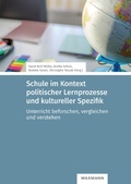 Cover: Schule im Kontext politischer Lernprozesse und kultureller Spezifik - Waxmann