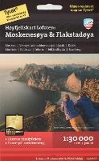 Abbildung von: Lofoten: Moskenesoya & Flakstadoya - Hoyfjellskart - Calazo Forlag