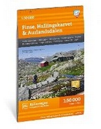Abbildung von: Finse, Hallingskarvet & Aurlandsdalen - Calazo Forlag