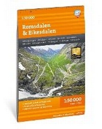 Abbildung von: Romsdalen & Eikesdalen Hiking Map - Calazo Forlag