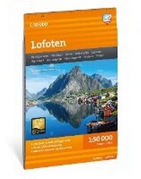 Abbildung von: Lofoten Hiking Map - (Turkart) - Calazo Forlag