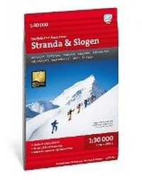 Abbildung von: Sunnmore: Stranda & Slogen - Hoyfjellskart - Calazo Forlag