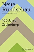 Cover: Neue Rundschau 2024/3 - S. Fischer