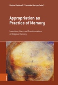 Cover: Appropriation as Practice of Memory - B&ouml;hlau