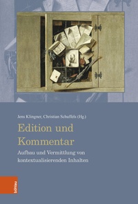 Abbildung von: Edition und Kommentar - Böhlau