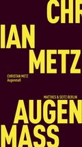 Cover: Augenma&szlig; - Matthes & Seitz Berlin