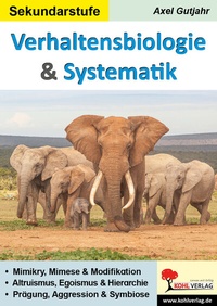 Abbildung von: Verhaltensbiologie und Systematik - KOHL VERLAG Der Verlag mit dem Baum