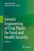 Cover: Genetic Engineering of Crop Plants for Food and Health Security - Springer