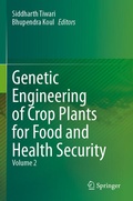 Cover: Genetic Engineering of Crop Plants for Food and Health Security - Springer