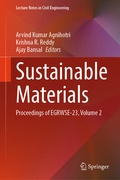 Cover: Sustainable Materials - Springer
