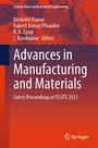 Cover: Advances in Manufacturing and Materials - Springer