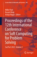Cover: Proceedings of the 12th International Conference on Soft Computing for Problem Solving - Springer