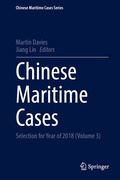 Cover: Chinese Maritime Cases - Springer