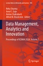 Cover: Data Management, Analytics and Innovation - Springer