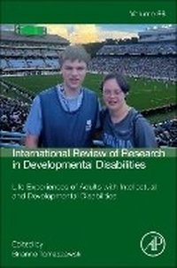 Enlarge image Cover: Life Experiences of Adults with Intellectual and Developmental Disabilities: Volume 66 - Academic Press