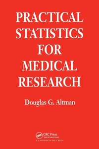 Enlarge image Cover: Practical Statistics for Medical Research - Chapman & Hall/CRC