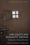 Cover: Law, Equity and Romantic Writing - Edinburgh University Press