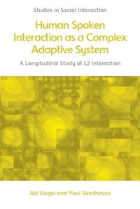 Enlarge image Cover: Human Spoken Interaction as a Complex Adaptive System - Edinburgh University Press