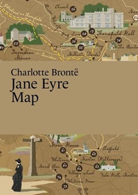 Abbildung von: Charlotte Bronte, Jane Eyre Map - Paris Grafik
