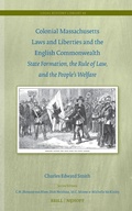 Cover: Colonial Massachusetts Laws and Liberties and the English Commonwealth - Martinus Nijhoff