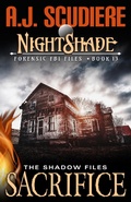 Cover: Sacrifice (NightShade Forensic FBI Files, #13) - Griffyn Ink