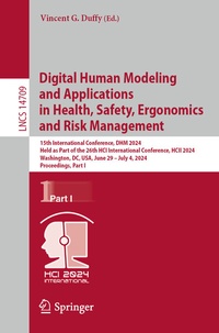 Abbildung von: Digital Human Modeling and Applications in Health, Safety, Ergonomics and Risk Management - Springer