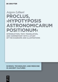 Abbildung von: Proclus, >Hypotyposis Astronomicarum Positionum< - De Gruyter