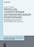 Cover: Proclus, >Hypotyposis Astronomicarum Positionum< - De Gruyter