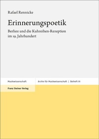 Abbildung von: Erinnerungspoetik - Franz Steiner Verlag